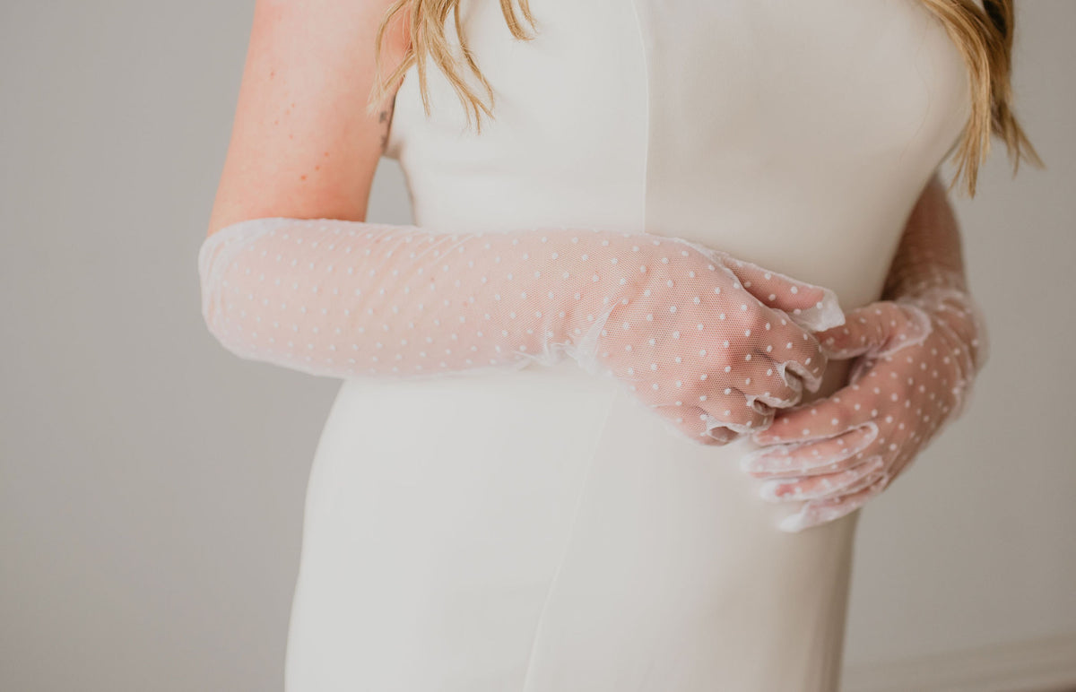 Guantes de novia Just Girl Stuff #151996